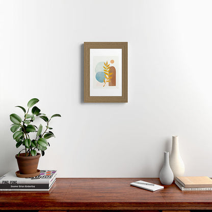 Soft Abstract Shapes 04 Framed Art Print Gallery Image 52