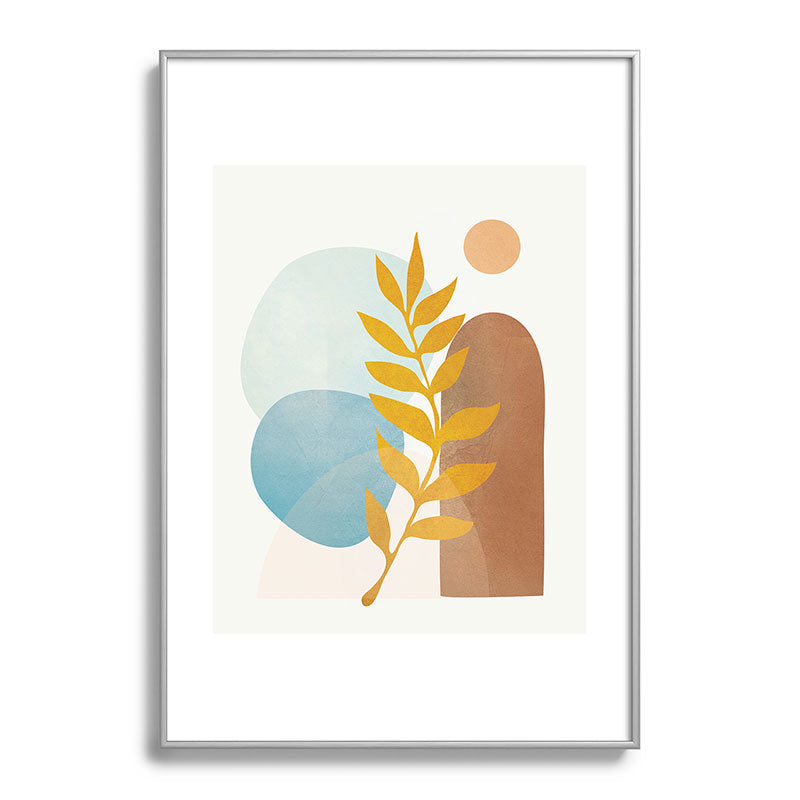 Soft Abstract Shapes 04 Framed Art Print Gallery Image 132