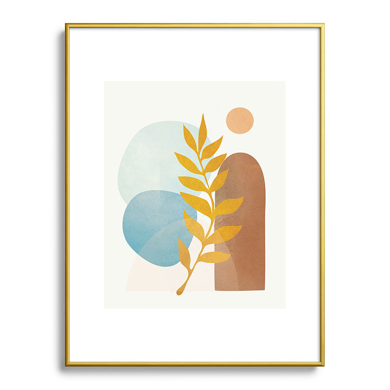 Soft Abstract Shapes 04 Framed Art Print Gallery Image 124