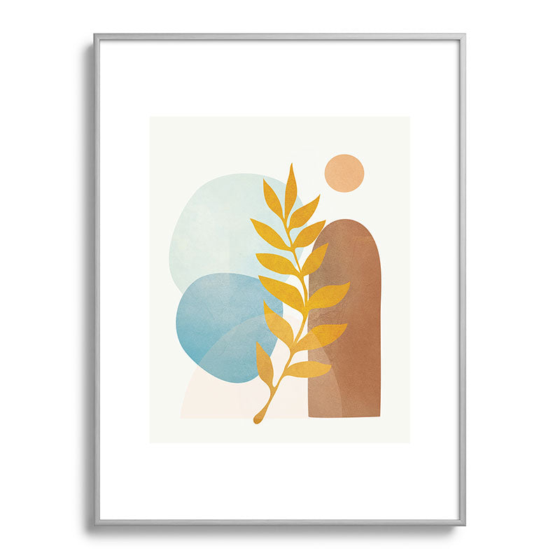 Soft Abstract Shapes 04 Framed Art Print Gallery Image 135