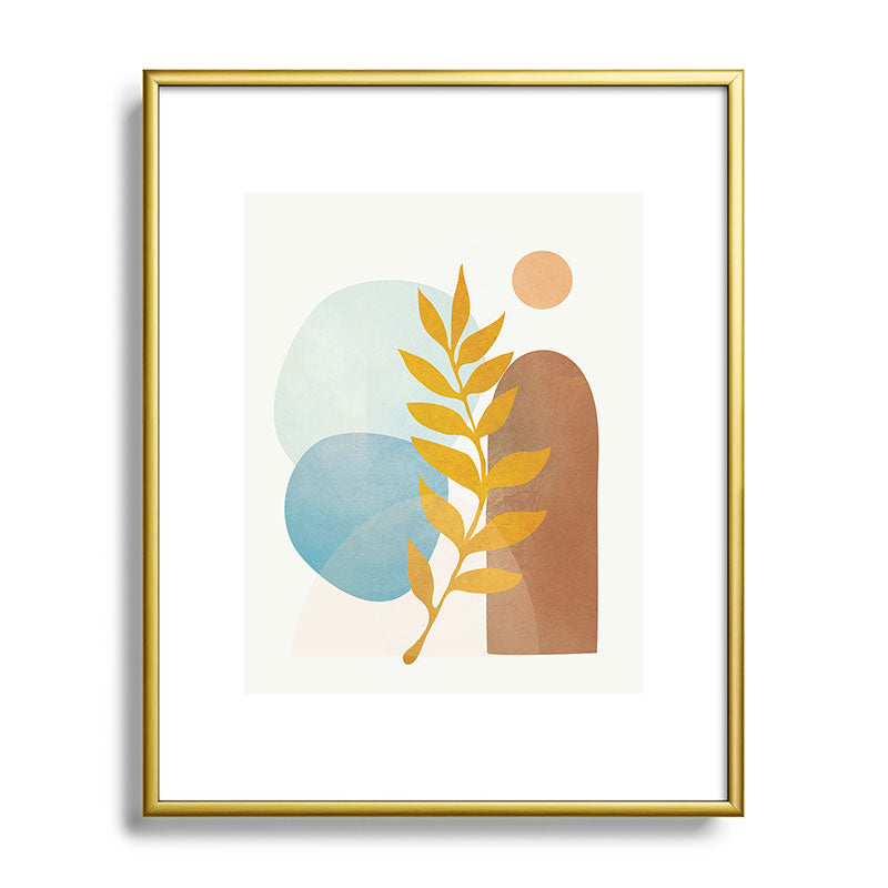 Soft Abstract Shapes 04 Framed Art Print Gallery Image 120