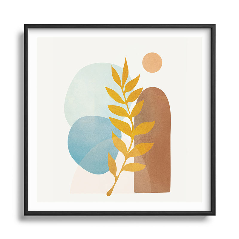 Soft Abstract Shapes 04 Framed Art Print Gallery Image 122