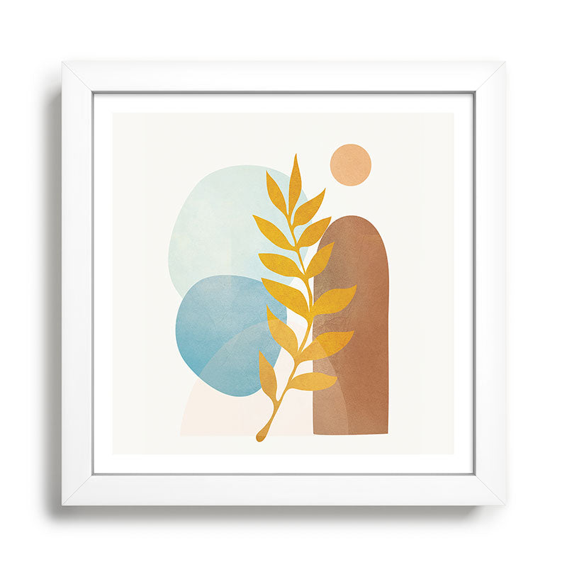 Soft Abstract Shapes 04 Framed Art Print Gallery Image 35