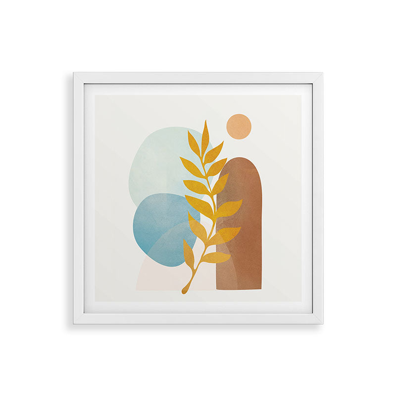 Soft Abstract Shapes 04 Framed Art Print Gallery Image 38