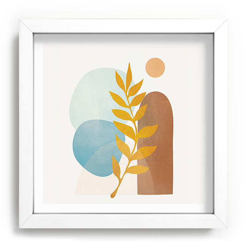 Soft Abstract Shapes 04 Framed Art Print Gallery Image 114