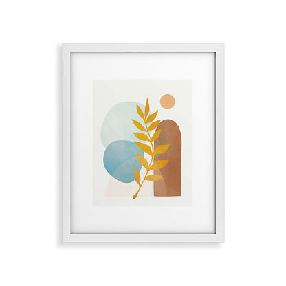 Soft Abstract Shapes 04 Framed Art Print Gallery Image 31