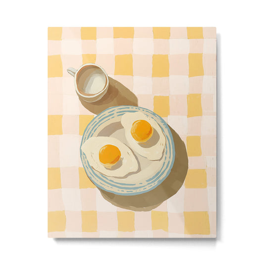 Sunny Side Up Metal Print Gallery Image 1