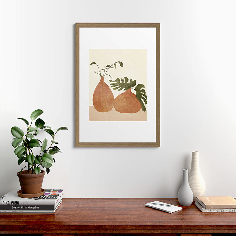 Two Living Vases Framed Art Print Gallery Image 56
