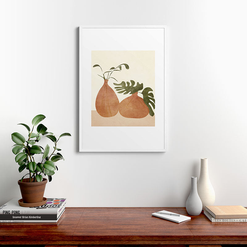 Two Living Vases Framed Art Print Gallery Image 37