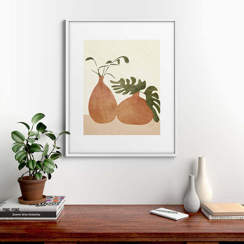 Two Living Vases Framed Art Print Gallery Image 39