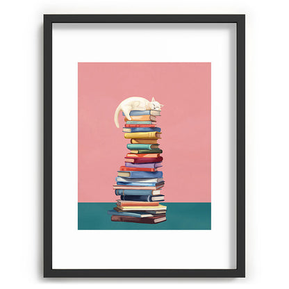 Where the Cat Dreams Framed Art Print Gallery Image 60