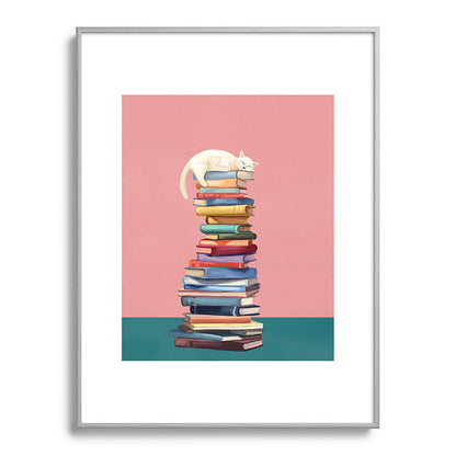 Where the Cat Dreams Framed Art Print Gallery Image 98