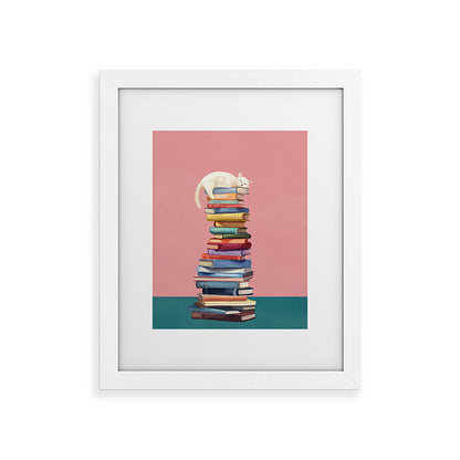 Where the Cat Dreams Framed Art Print Gallery Image 50