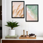 Beach Hues Set Framed Poster