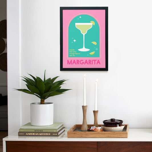 Margarita Framed Poster 12x16