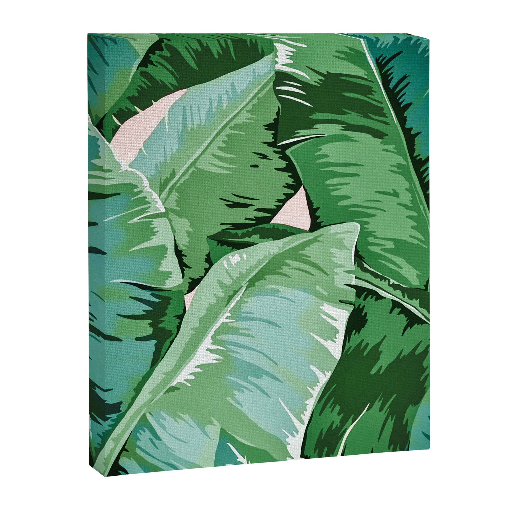 Banana leaf grandeur II Canvas Print Gallery Image 1