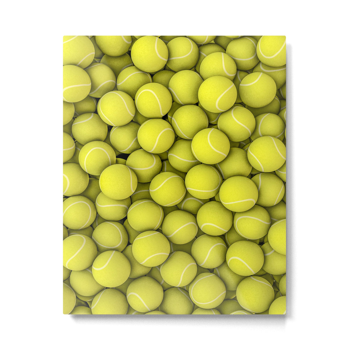 Tennis balls Metal Print Gallery Image 4