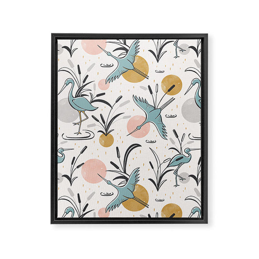 Marshland Framed Canvas Print Gallery Image 1
