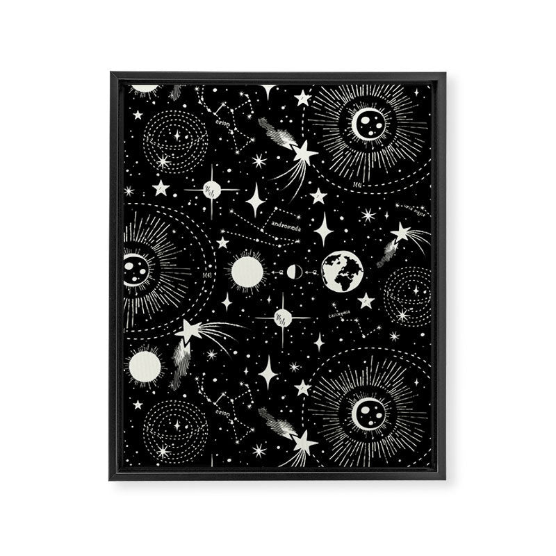 Solar System Framed Canvas Print Gallery Image 5