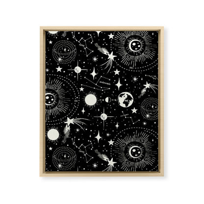 Solar System Framed Canvas Print Gallery Image 25