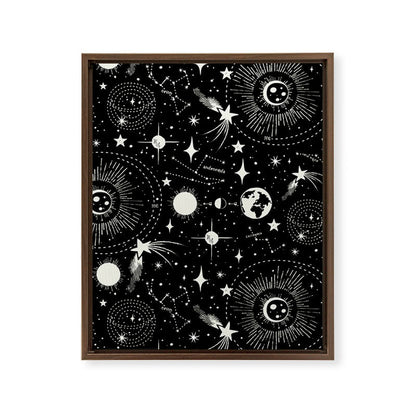 Solar System Framed Canvas Print Gallery Image 16