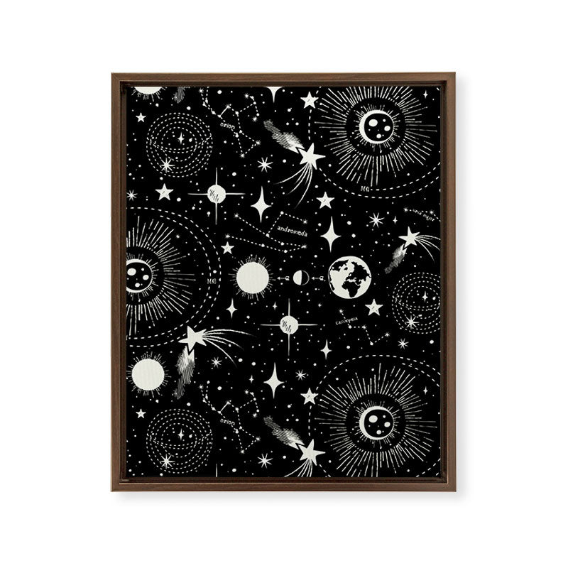 Solar System Framed Canvas Print Gallery Image 14