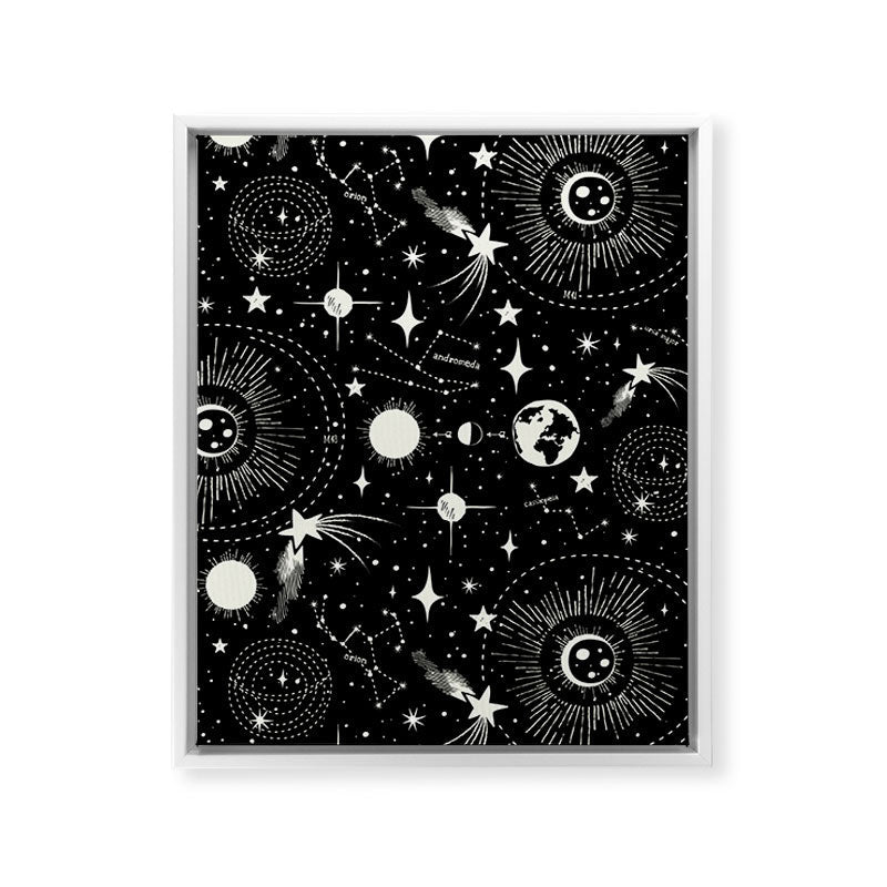 Solar System Framed Canvas Print Gallery Image 34