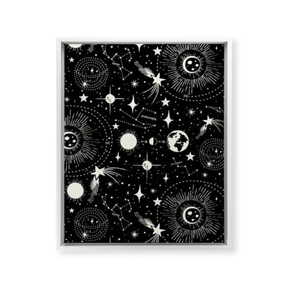 Solar System Framed Canvas Print Gallery Image 34