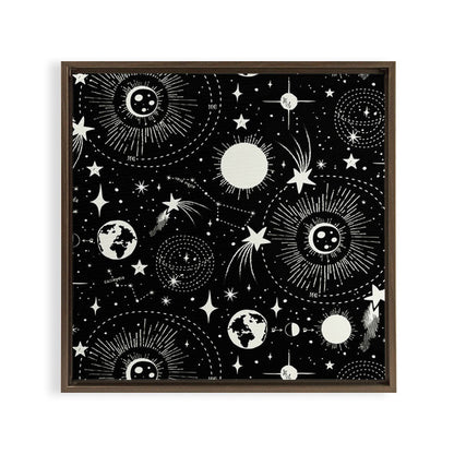 Solar System Framed Canvas Print Gallery Image 15
