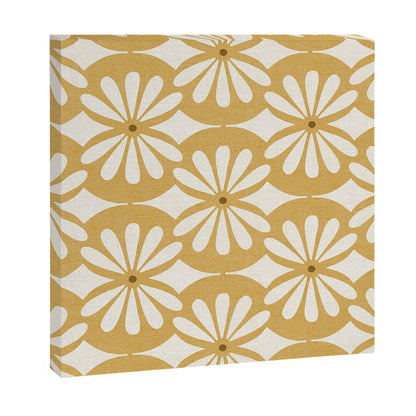 Solstice Boho Geometric Goldenrod Canvas Print Gallery Image 9