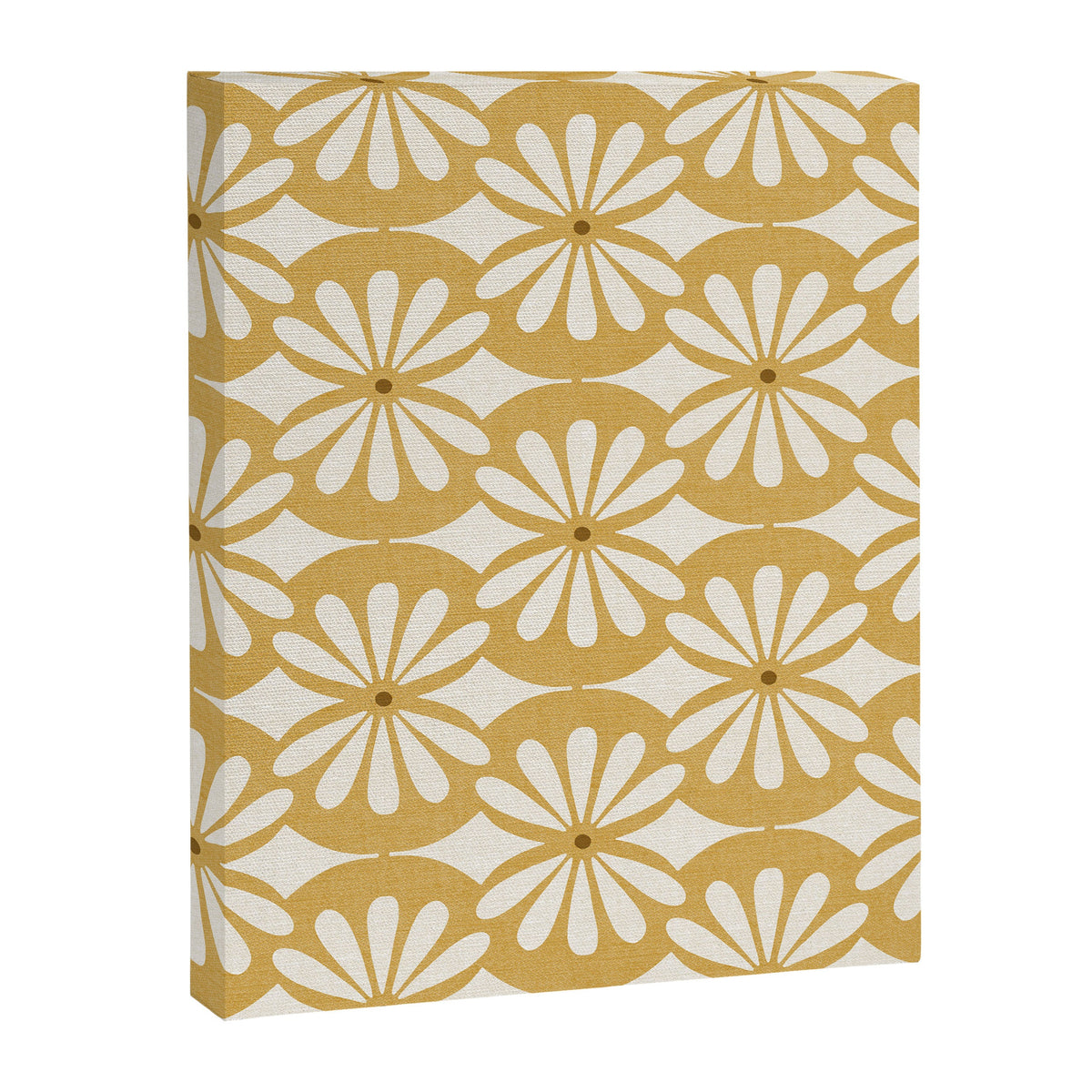 Solstice Boho Geometric Goldenrod Canvas Print Gallery Image 8