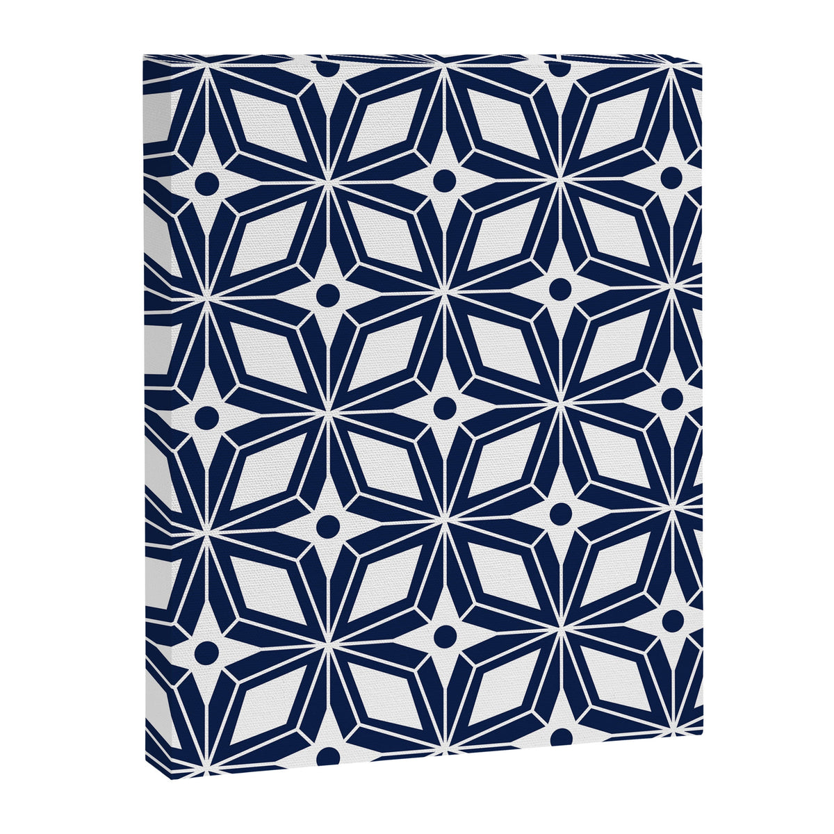Starburst - Navy Canvas Print Gallery Image 6