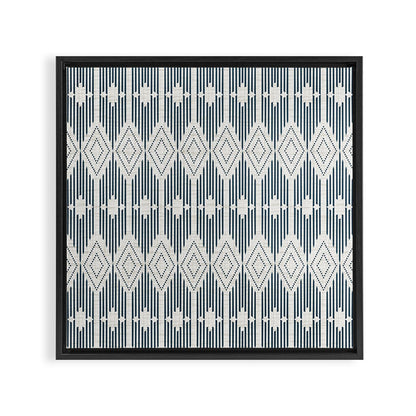 West End - Linen Framed Canvas Print Gallery Image 2