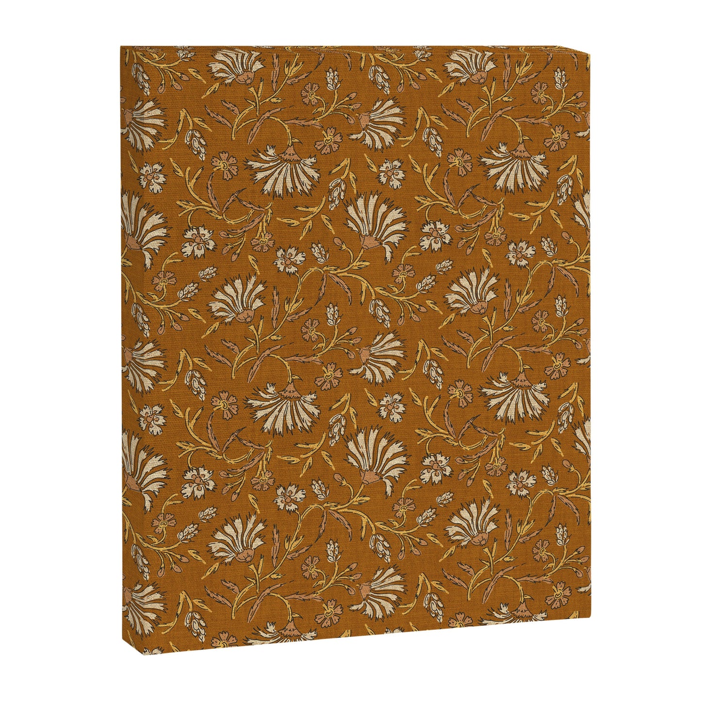 KALAMI FLORAL MUSTARD Canvas Print Gallery Image 4