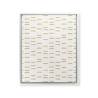 OCHRE LINE Framed Canvas Print Gallery Image 30