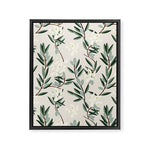 OLIVE BLOOM Framed Canvas Print Gallery Image 1