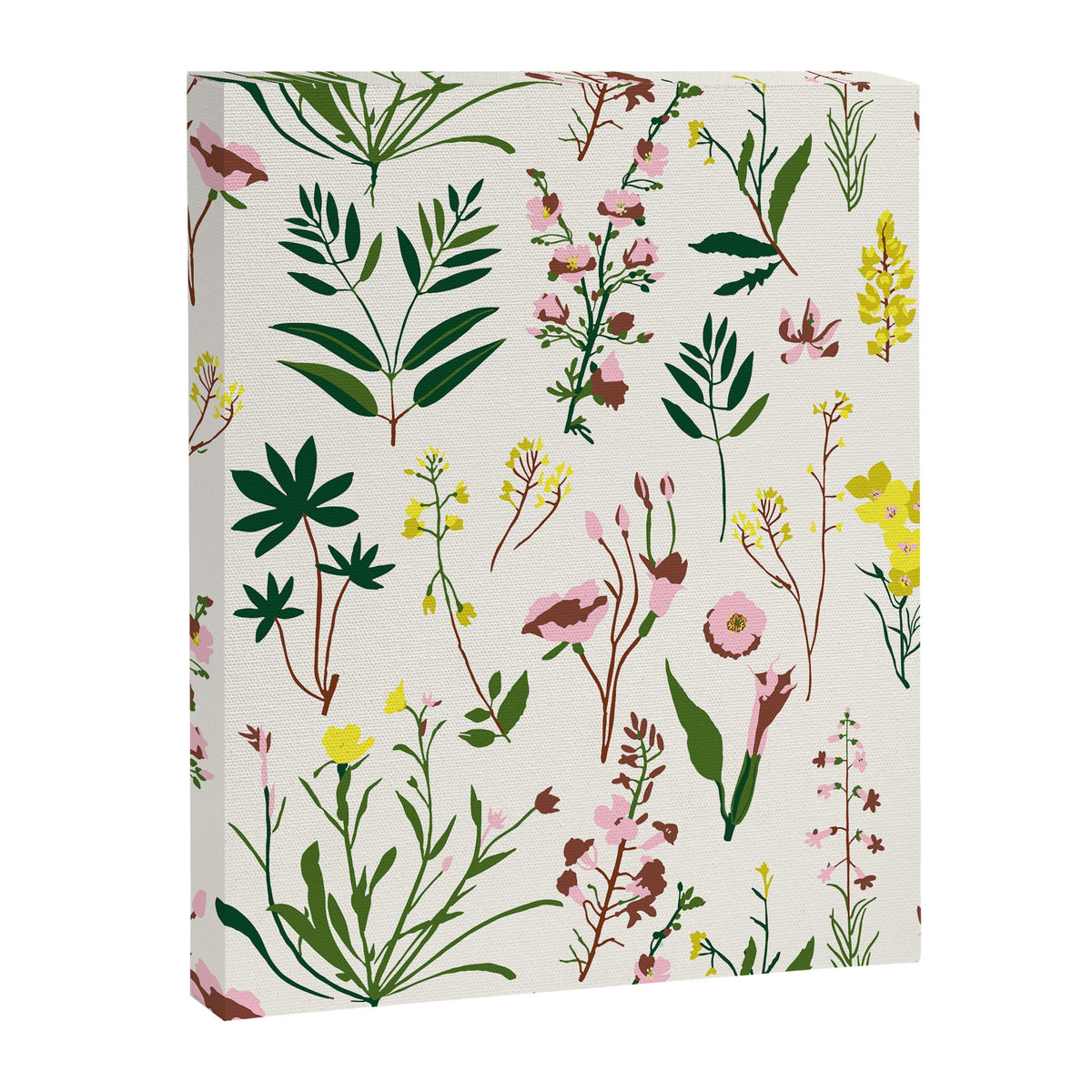 WILDFLOWER STUDY Canvas Print Gallery Image 5