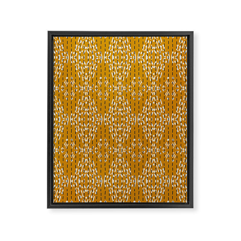 ZOLA KANTHA GOLD Framed Canvas Print Gallery Image 3