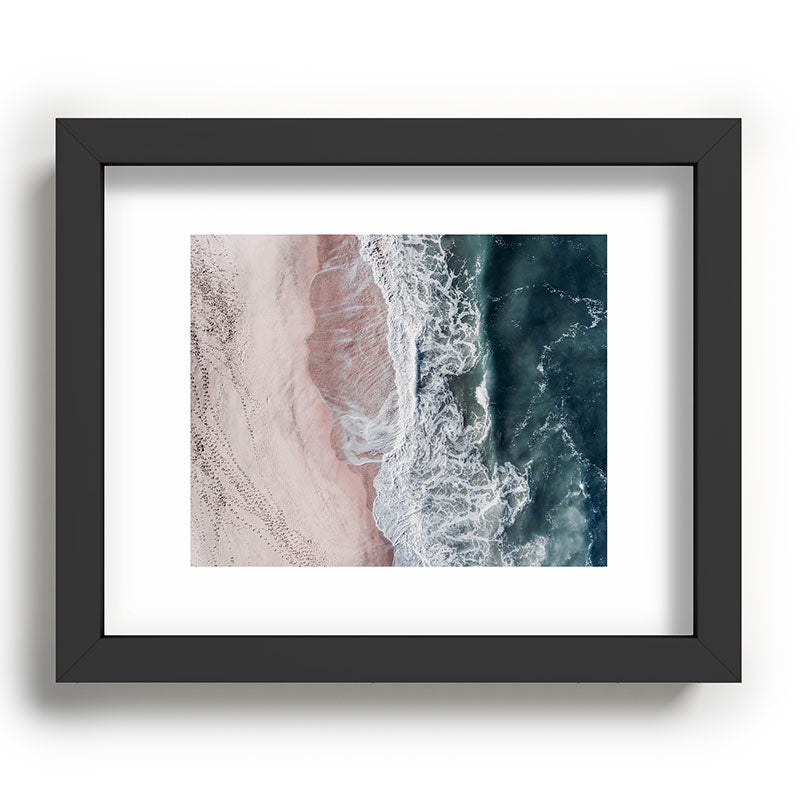 Crashing waves - Aerial Beach Ocean Sea Photography by Ingrid Beddoes Framed Art Print Gallery Image 57