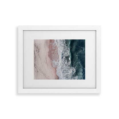 Crashing waves - Aerial Beach Ocean Sea Photography by Ingrid Beddoes Framed Art Print Gallery Image 53
