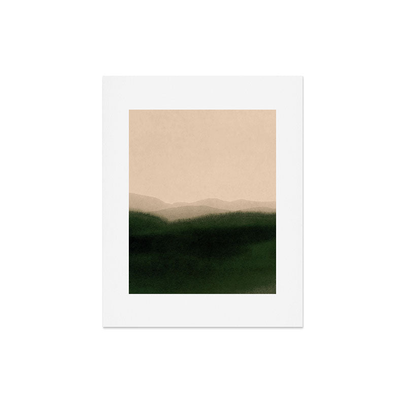 green hills Art Print Gallery Image 3