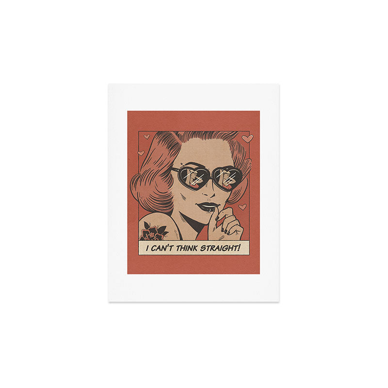 I can't think straight! Art Print Gallery Image 3