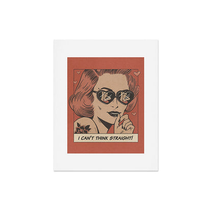 I can't think straight! Art Print Gallery Image 6