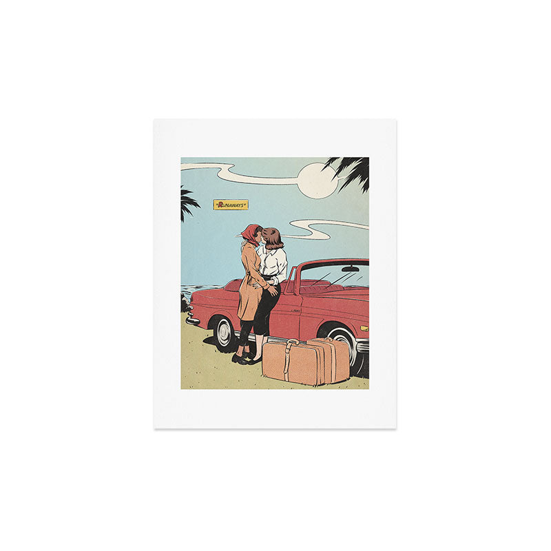 runaways Art Print Gallery Image 3
