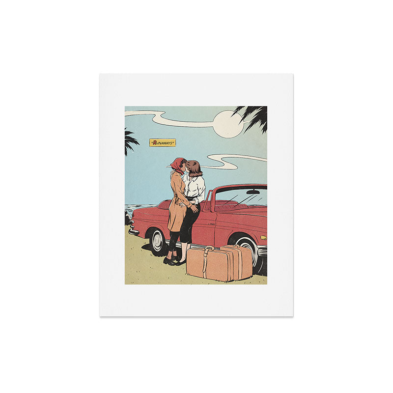 runaways Art Print Gallery Image 4