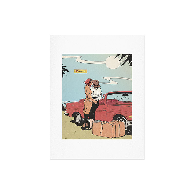 runaways Art Print Gallery Image 6