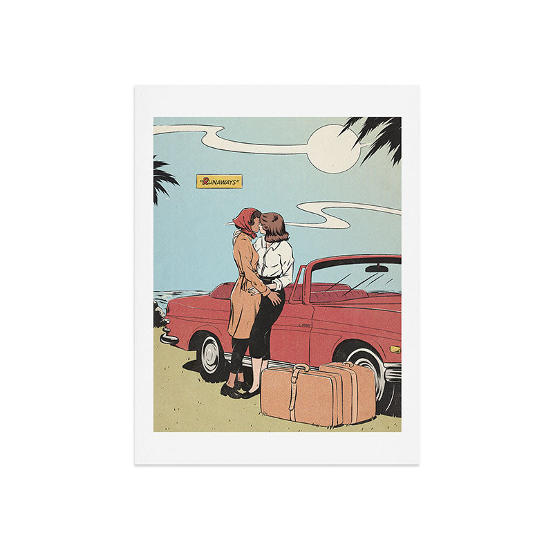 runaways Art Print Gallery Image 7