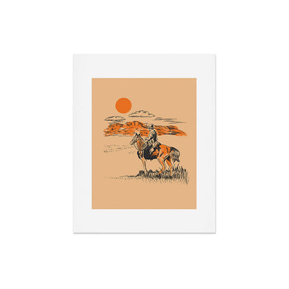 Old Western Cowboy Art Print Gallery Image 5