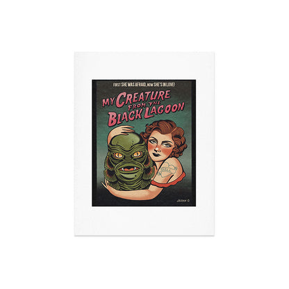 My Creature from the Black Lagoon Art Print Gallery Image 6