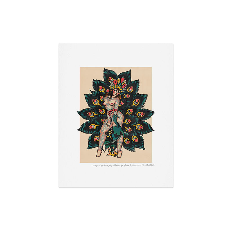 Peacock dream Art Print Gallery Image 4